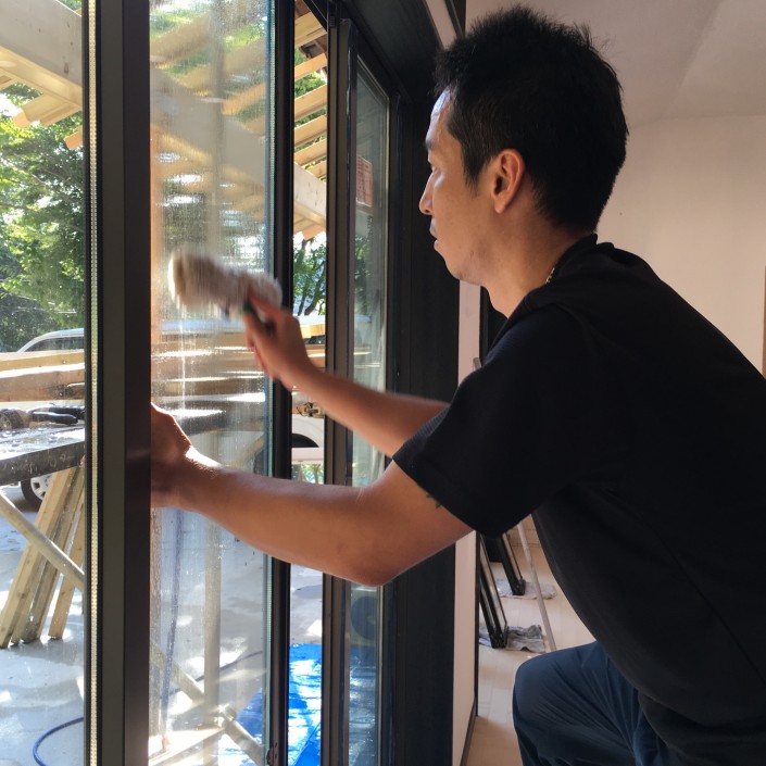 横浜市緑区 サッシクリーニング